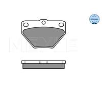 Pastiglie freno Assale posteriore 025 235 2114/W MEYLE per TOYOTA YARIS VERSO