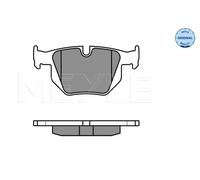 Pastiglie freno Assale posteriore 025 235 5017 MEYLE per BMW 3 3 Touring 3 Coupé