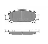 Meyle Pastiglie freno posteriori 025 235 7214/W per Subaru Legacy III