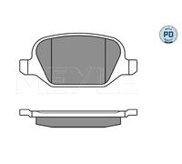 MEYLE 025 236 0113/PD Pastiglie freno Posteriore per