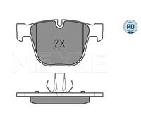 MEYLE 025 237 3017/PD Pastiglie freno Posteriore per