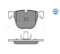 MEYLE 025 237 3116 Pastiglie freno Posteriore per