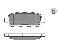 Pastiglie freno Assale posteriore 025 238 7114/PD MEYLE per NISSAN INFINITI