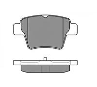 MEYLE 025 241 5017 Pastiglie freno Posteriore per