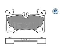 Pastiglie freno Assale posteriore 025 242 9616/PD MEYLE per AUDI VW PORSCHE