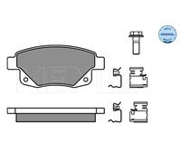 Pastiglie freno Assale posteriore 025 244 8617/W MEYLE per FORD TRANSIT Autobus