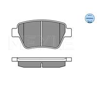 Pastiglie freno Assale posteriore 025 245 6317 MEYLE per VW SKODA AUDI SEAT