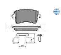 MEYLE 025 246 0617/K2 Pastiglie freno Posteriore per