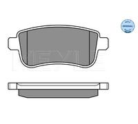 MEYLE 025 248 2015 Pastiglie freno Posteriore per