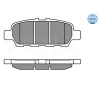 Pastiglie freno Assale posteriore 025 248 7113/W MEYLE per NISSAN SUZUKI RENAULT