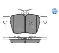 Pastiglie freno Assale posteriore 025 250 0916 MEYLE per VW AUDI SEAT SKODA