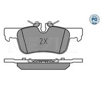 MEYLE 025 253 3116/PD Kit pastiglie freni