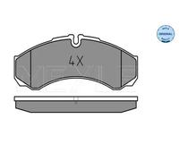 MEYLE 025 291 2120 Pastiglie freno Posteriore per