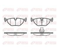 REMSA 0265.15 Kit pastiglie freni