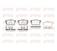 REMSA 0325.04 Kit pastiglie freni