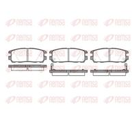 REMSA 0426.02 Kit pastiglie freni