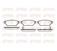 Pastiglie freno Assale posteriore 0440.02 REMSA per MITSUBISHI PROTON