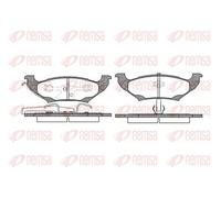 REMSA 0690.10 Kit pastiglie freni