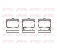 Pastiglie freno Assale posteriore 0750.02 REMSA per MITSUBISHI PAJERO SPORT I