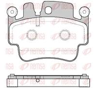 REMSA 0982.00 Kit pastiglie freni