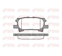 REMSA 1040.00 Kit pastiglie freni