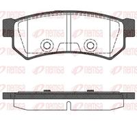 Remsa Kit pastiglie freni 1048.10 assale posteriore per Chevrolet Daewoo