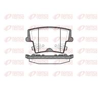REMSA 1127.08 Kit pastiglie freni