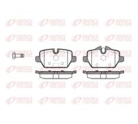 REMSA 1132.00 Kit pastiglie freni