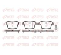 REMSA 1149.10 Kit pastiglie freni