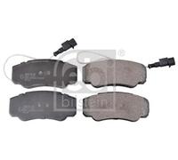Pastiglie freno Assale posteriore 116254 FEBI BILSTEIN per NISSAN CABSTAR
