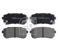 FEBI BILSTEIN Kit pastiglie freni Posteriore con segnalatore acustico usura 116260