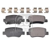 Pastiglie freno Assale posteriore 116304 FEBI BILSTEIN per TOYOTA