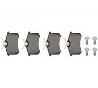 Pastiglie freno Assale posteriore 117 055 TOPRAN per VW SEAT SKODA