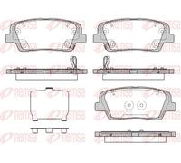REMSA 1274.09 Kit pastiglie freni