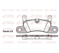 REMSA 1379.20 Kit pastiglie freni