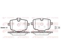 REMSA 1433.00 Kit pastiglie freni