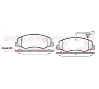 REMSA 1442.01 Kit pastiglie freni