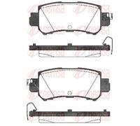 Pastiglie freno Assale posteriore 1507.00 REMSA per MAZDA CX-5 CX-3