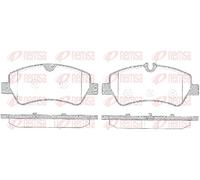 Pastiglie freno Assale posteriore 1521.00 REMSA per FORD TRANSIT V363 Furgone