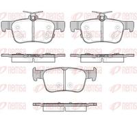REMSA 1551.32 Kit pastiglie freni