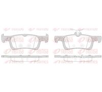 Pastiglie freno Assale posteriore 1563.00 REMSA per PEUGEOT 308 II 308 SW II