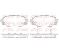 REMSA 1570.02 Kit pastiglie freni