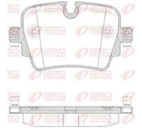 REMSA 1572.00 Kit pastiglie freni