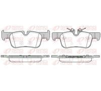 REMSA 1573.00 Kit pastiglie freni