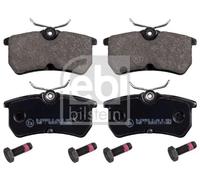 Pastiglie freno Assale posteriore 16167 FEBI BILSTEIN per FORD FOCUS I FIESTA VI