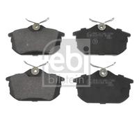 Pastiglie freno Assale posteriore 16207 FEBI BILSTEIN per MITSUBISHI VOLVO SMART