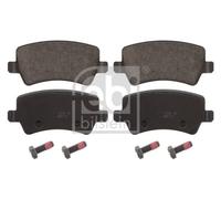 Pastiglie freno Assale posteriore 16625 FEBI BILSTEIN per FORD VOLVO LAND ROVER