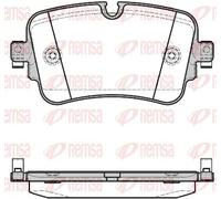 REMSA 1668.08 Kit pastiglie freni