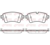 REMSA 1669.08 Kit pastiglie freni