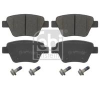 Pastiglie freno Assale posteriore 16797 FEBI BILSTEIN per VW SEAT SKODA